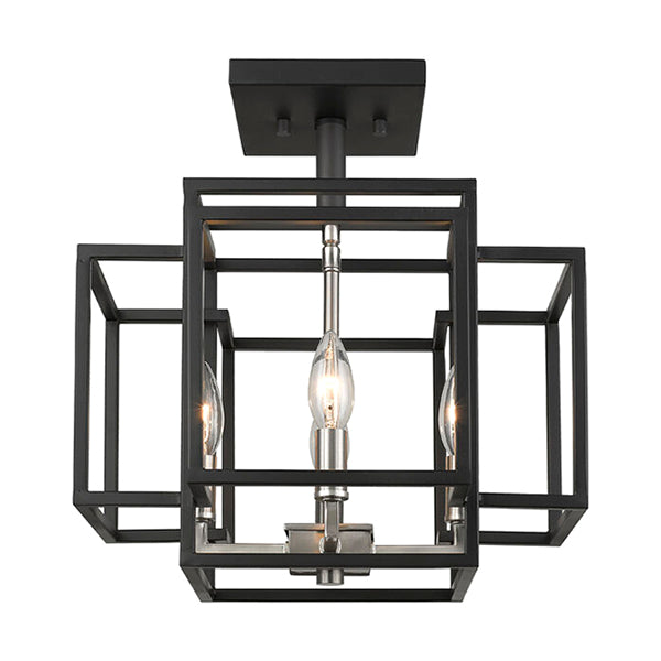 Z-Lite 454SF-BK-BN: 121478_2.jpg