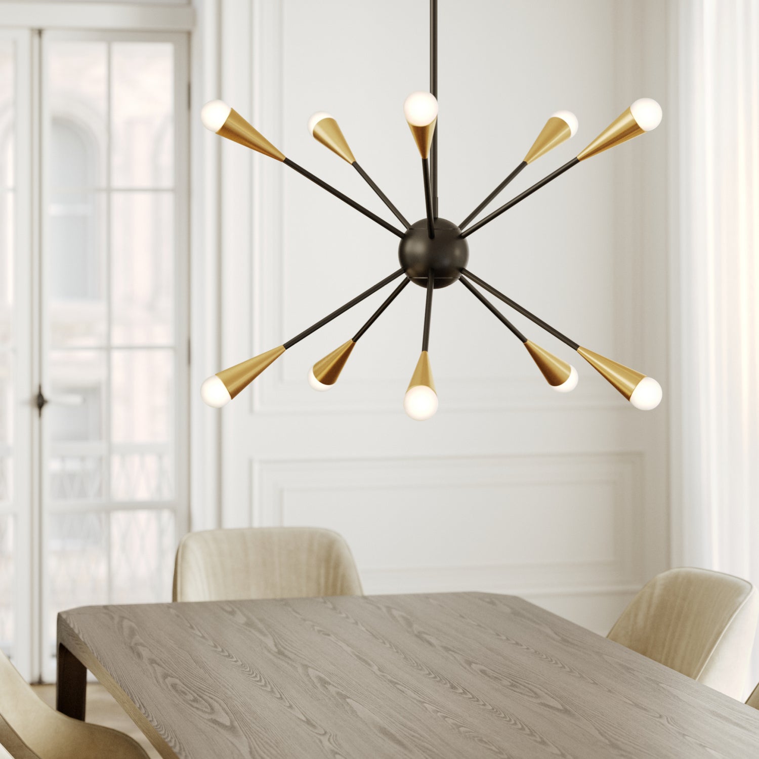 Jax 10-Light Medium Chandelier