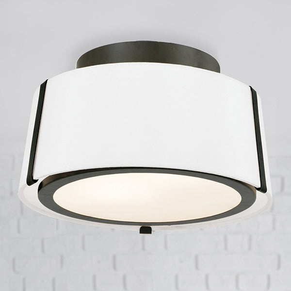 Fulton 12 in Semi-Flush Mount Ceiling Light
