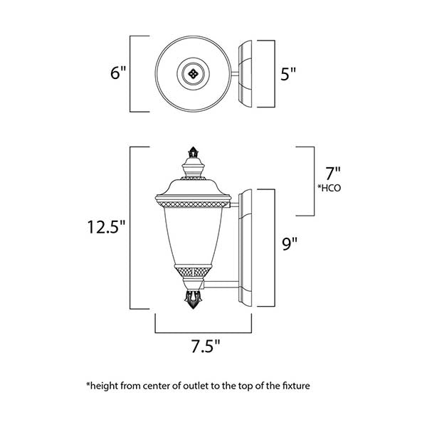 Maxim Lighting 3495WGOB