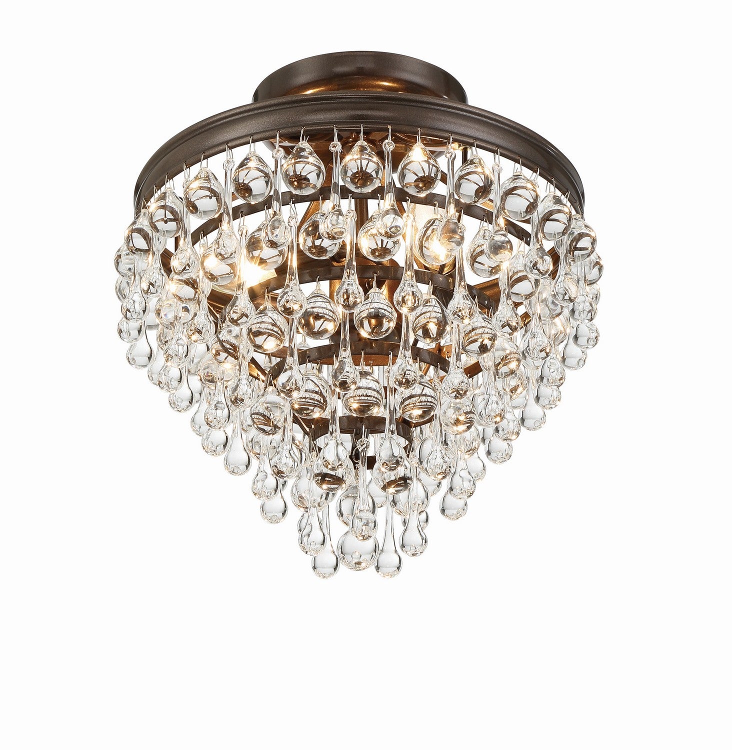 Calypso 13 in Semi-Flush Mount Ceiling Light