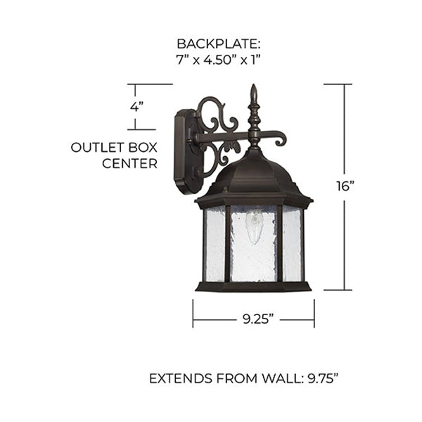 Capital Lighting 9833OB