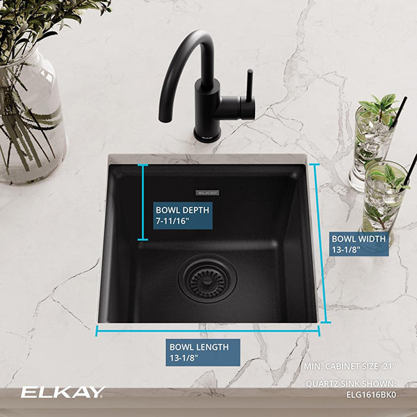 Elkay ELG1616BK0