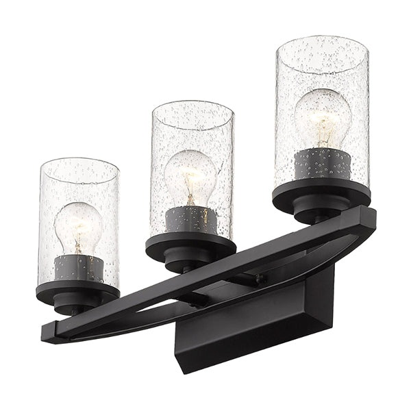 Golden Lighting 4309-BA3 BLK-BLK-SD