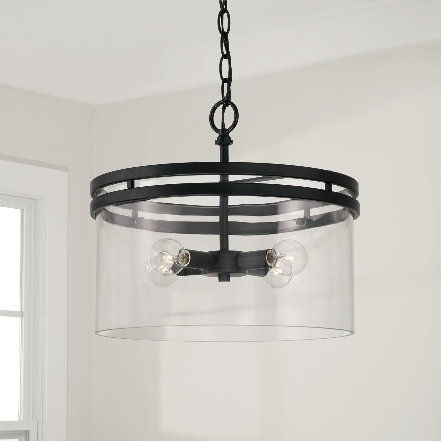 Fuller 4-Light Dual Mount Semi-Flush Mount Ceiling Light
