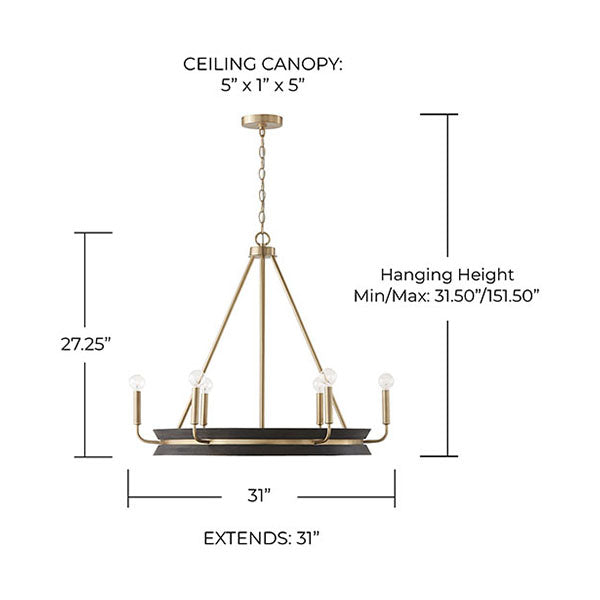Capital Lighting 447361WS