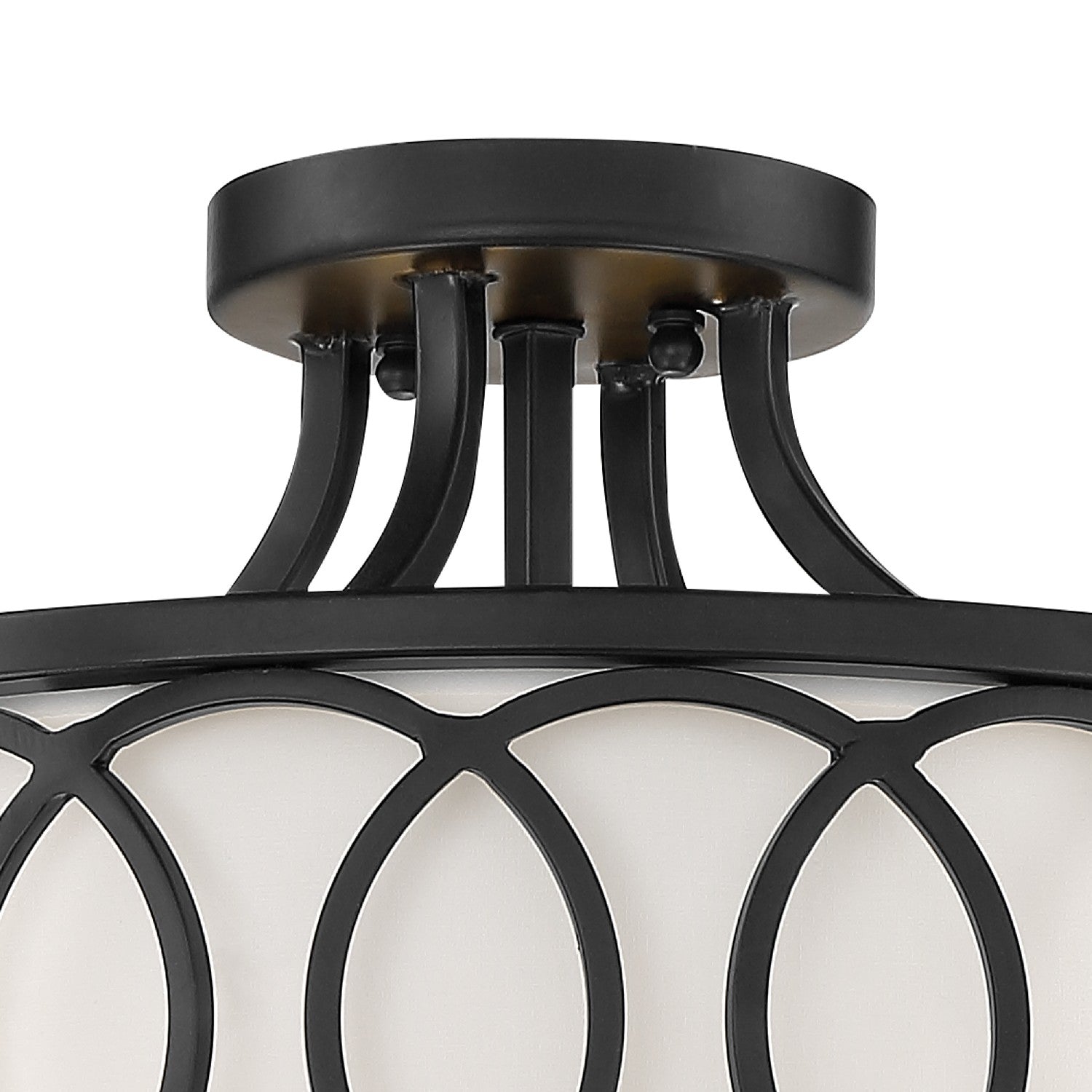 Graham 3-Light Semi-Flush Mount Ceiling Light