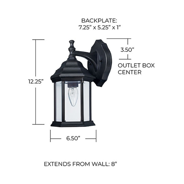 Capital Lighting 9830BK