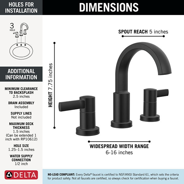 Delta 35855LF-BL