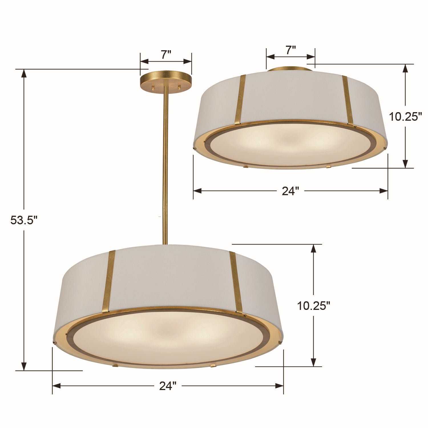 Crystorama FUL-907-GA_CEILING