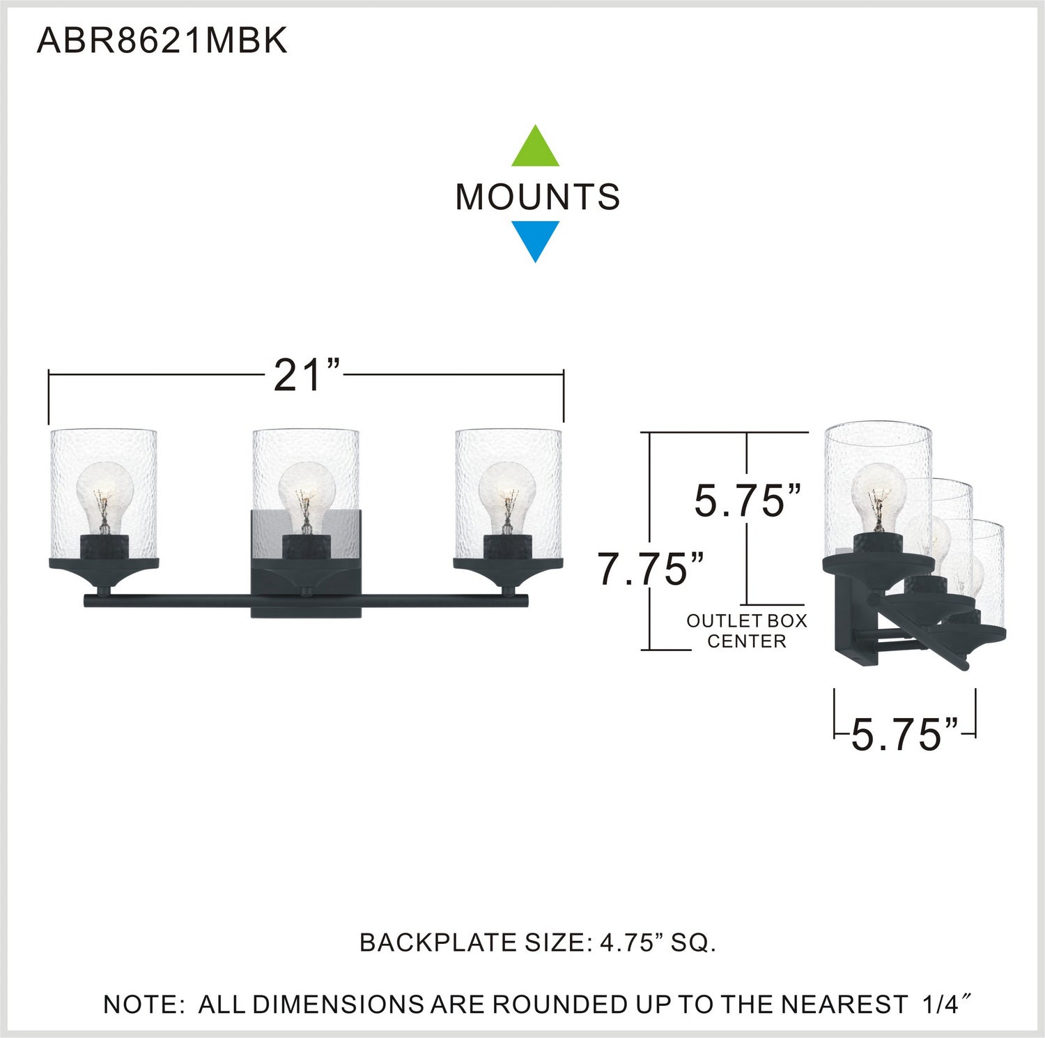 Quoizel ABR8621MBK