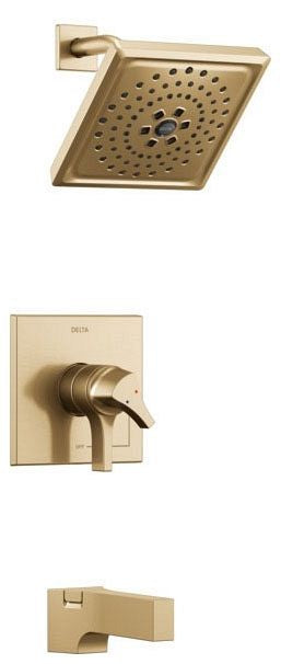 Zura Monitor 17 Series H2Okinetic Tub and Shower Trim with Showerhead