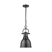 Golden Lighting 3602-S BLK-BLK