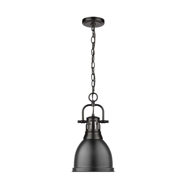 Golden Lighting 3602-S BLK-BLK