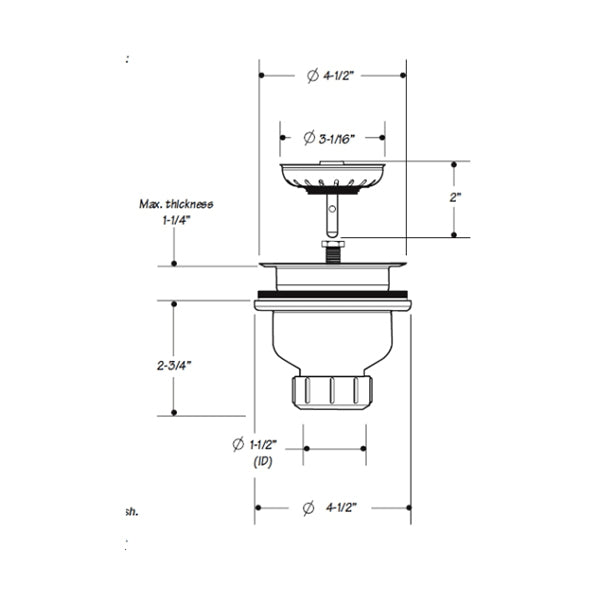 Mountain Plumbing Products MT300/PEW