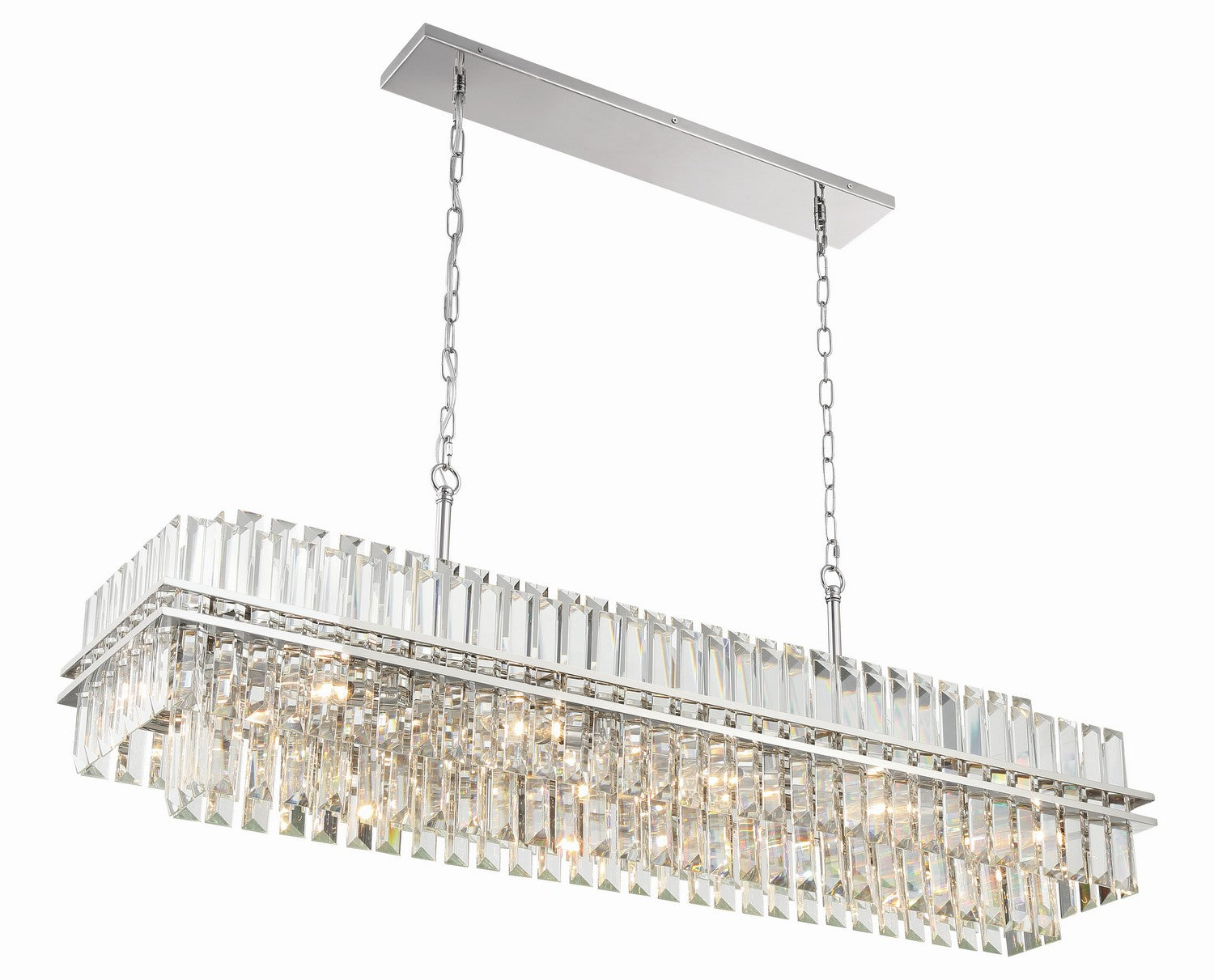 Hayes 50 in 16-Light Linear Chandelier