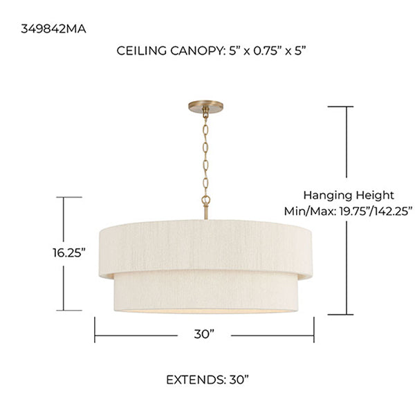 Capital Lighting 349842MA