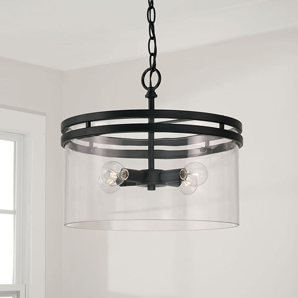 Fuller 4-Light Dual Mount Semi-Flush Mount Ceiling Light