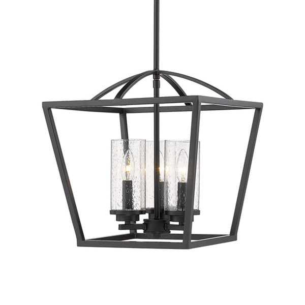 Golden Lighting 4309-3P BLK-BLK-SD