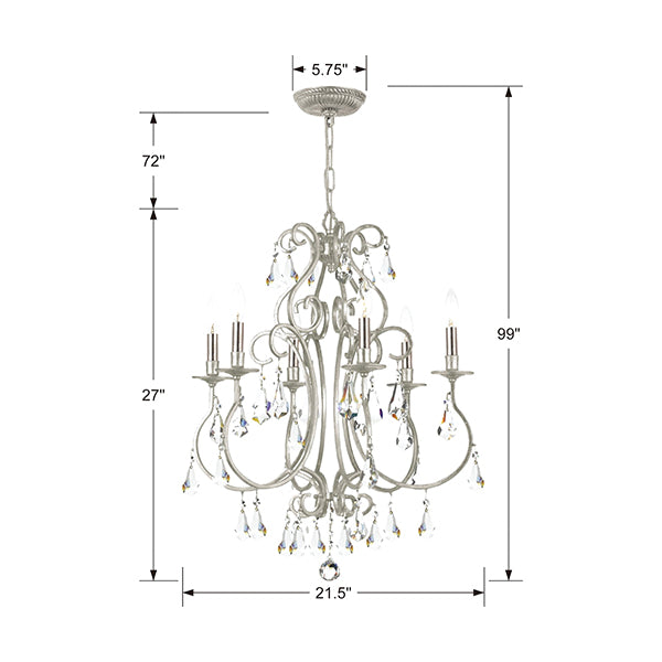 Crystorama 5016-EB-CL-MWP