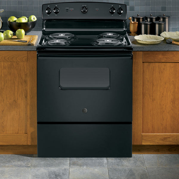 30 in Freestanding Electric Range with 4 Coil Burners