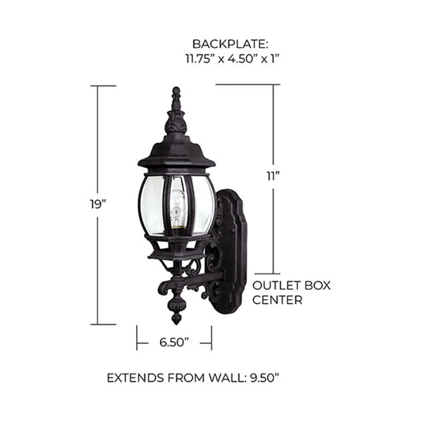 Capital Lighting 9867BK