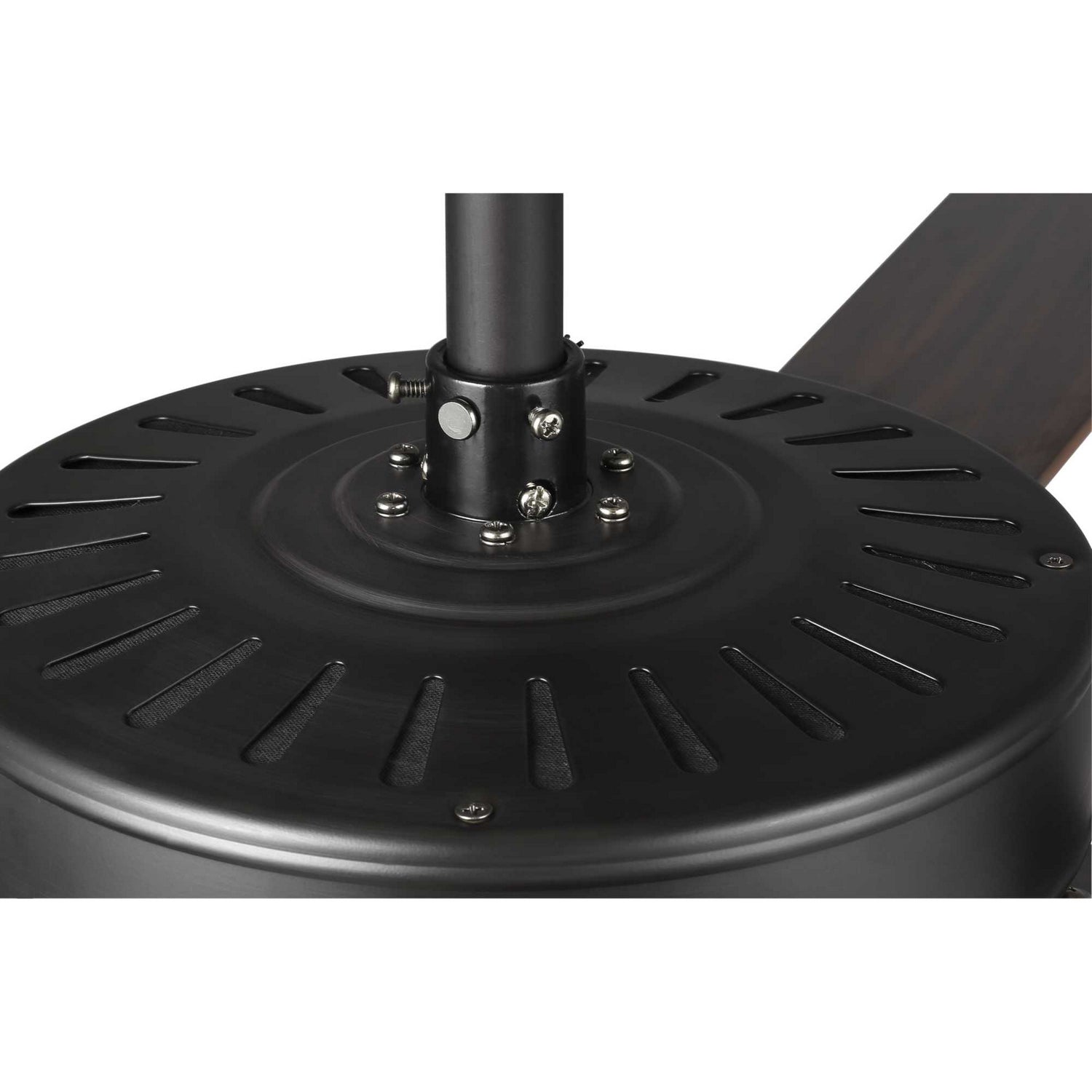 AirPro 52 in Five Blade Reversible Ceiling Fan with Etched Light Kit