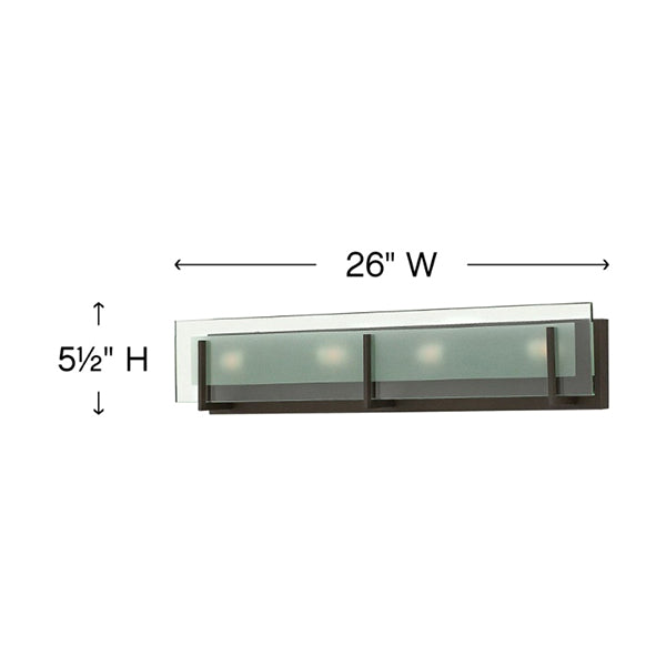 Access Lighting 62573LEDD-MBL/ACR