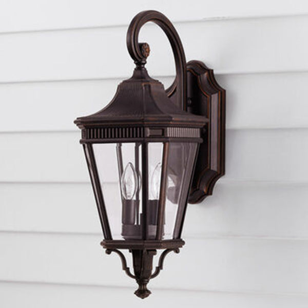 Cotswold Lane 2-Light 9 in Outdoor Wall Lantern