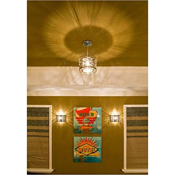 Inca 1-Light Wall Sconce with Metal Shade