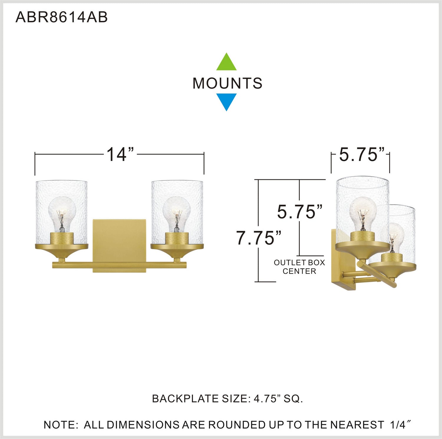 Quoizel ABR8614AB
