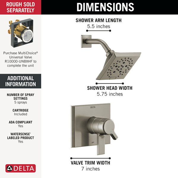 Delta T17299-SS-PR