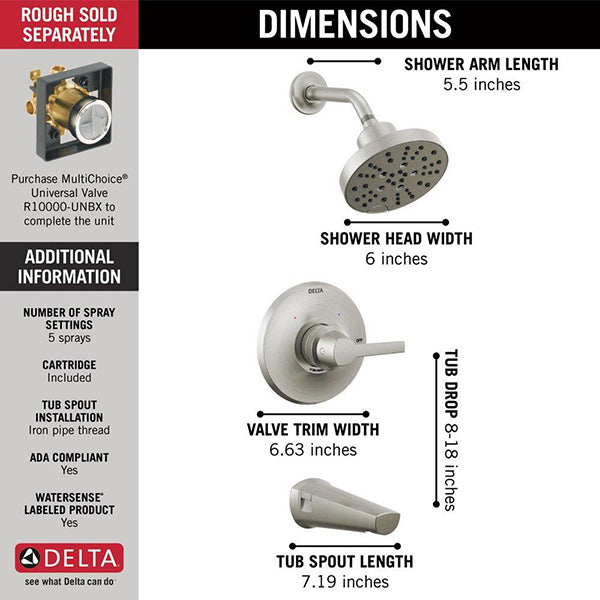 Delta T14472-SS-PR