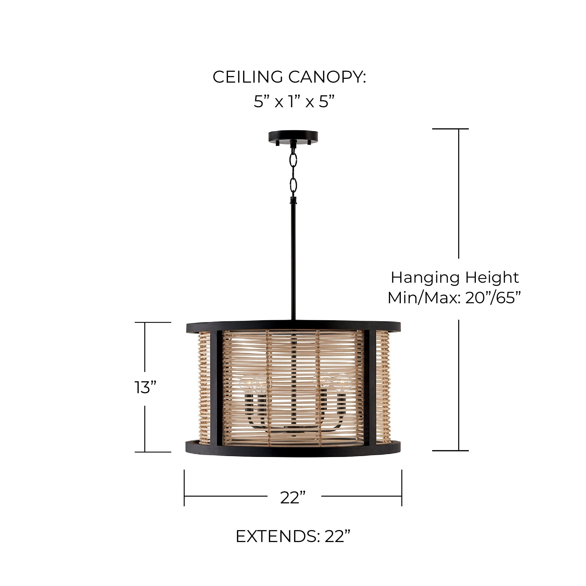 Capital Lighting 344061FK: 344061FK_DIM.jpg
