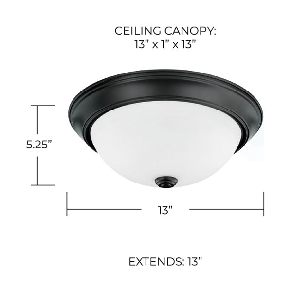 Golden Lighting 3306-BA3 PW-BLK