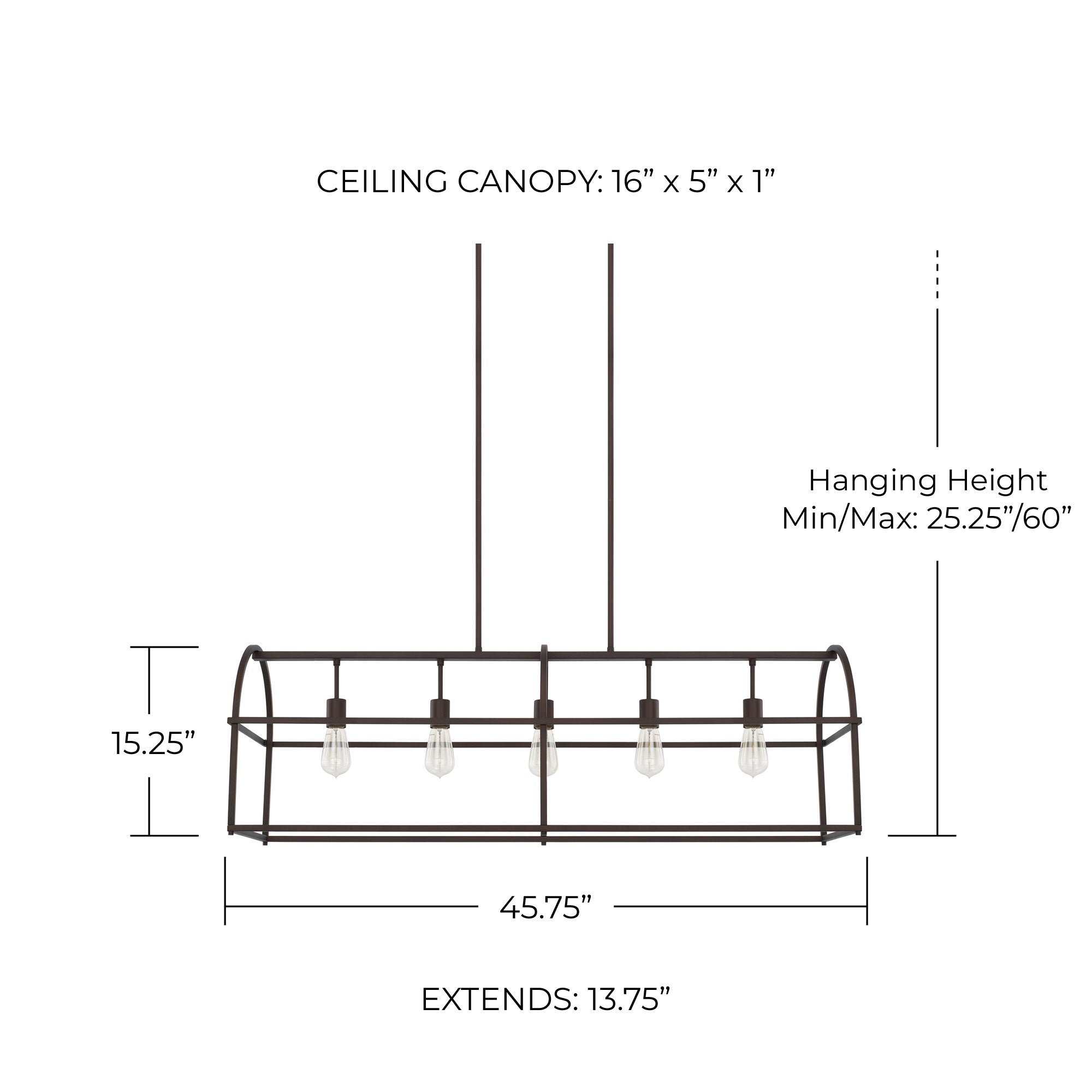 Capital Lighting 825751BZ: 825751BZ_DIM.jpg