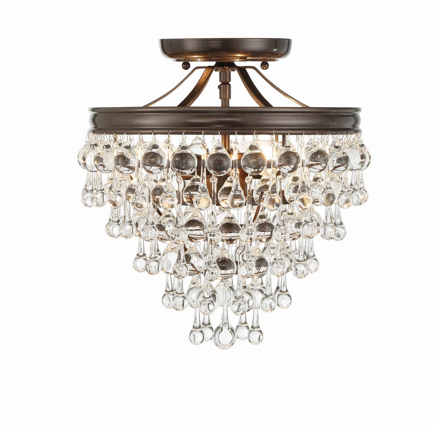 Calypso 13 in Semi-Flush Mount Ceiling Light