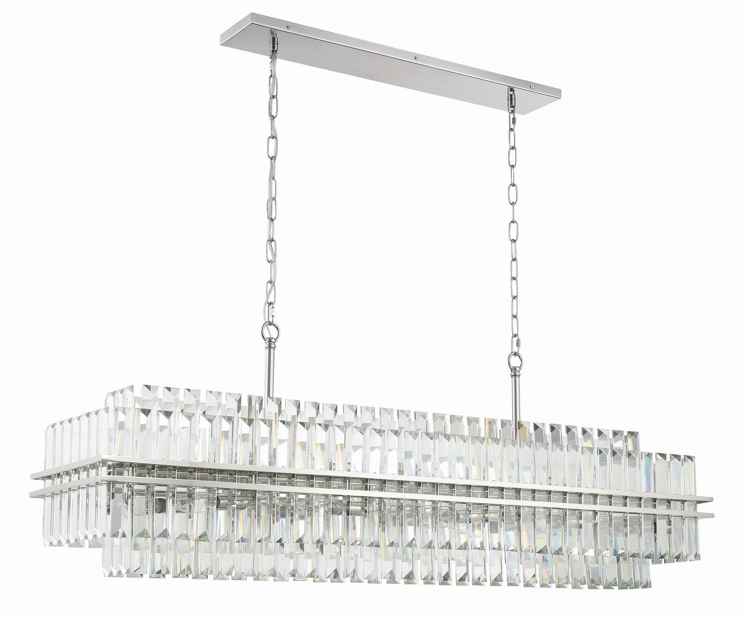 Hayes 50 in 16-Light Linear Chandelier