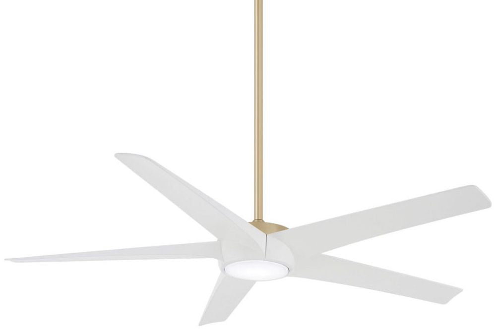 Minka-Aire F767L-SBR/WHF: MinkaLighting-MinkaAire_F767LSBRWHF