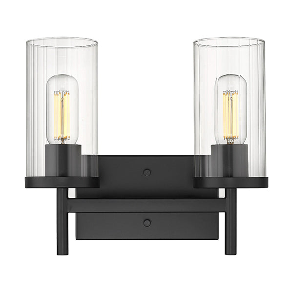 Golden Lighting 7011-BA2 BLK-CLR