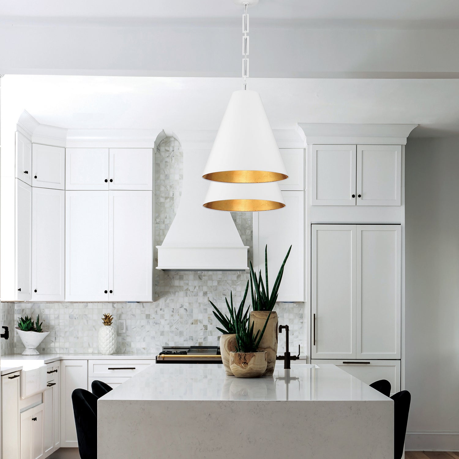 Alston 18 in Pendant with Empire Shade