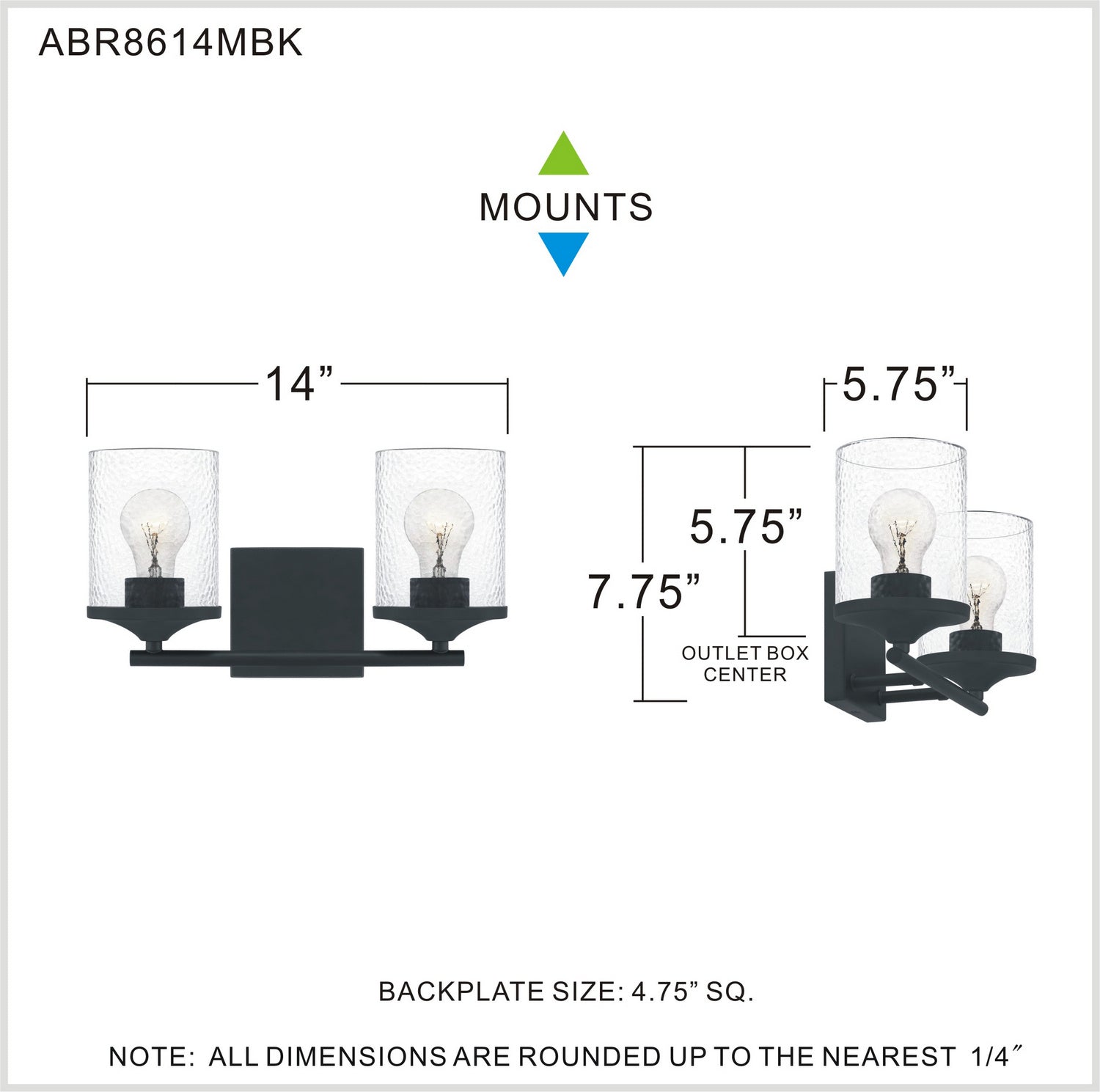 Quoizel ABR8614MBK