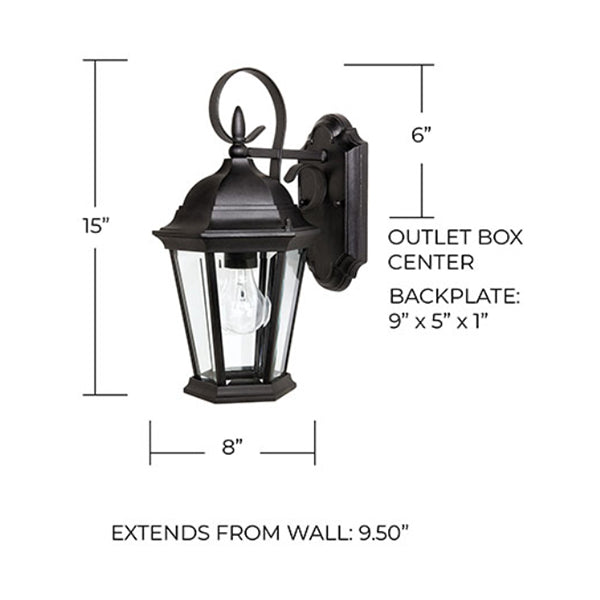 Capital Lighting 9726BK