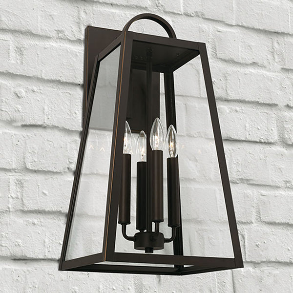 Leighton 4-Light 23 in Outdoor Wall Lantern