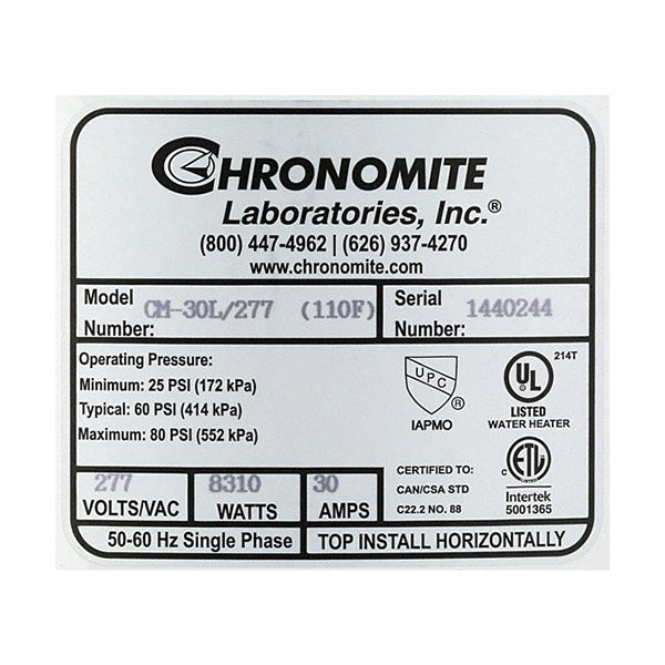 Chronomite CM-30L/277