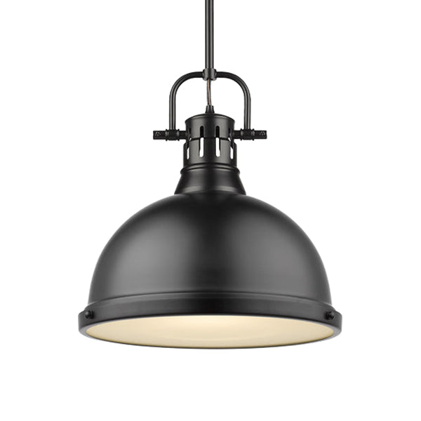 Golden Lighting 3604-L BLK-BLK