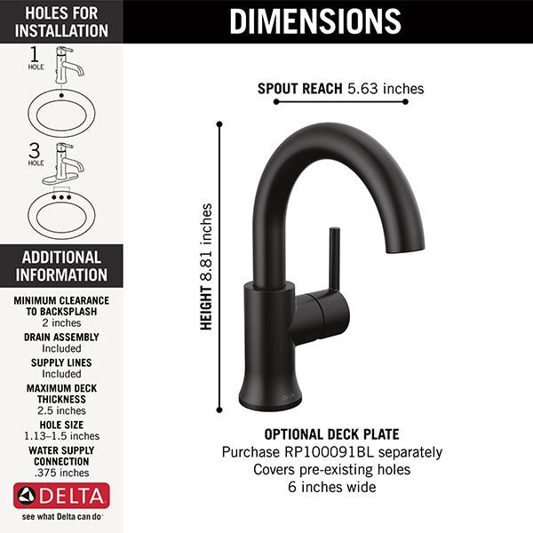 Delta 559HAR-BL-DST