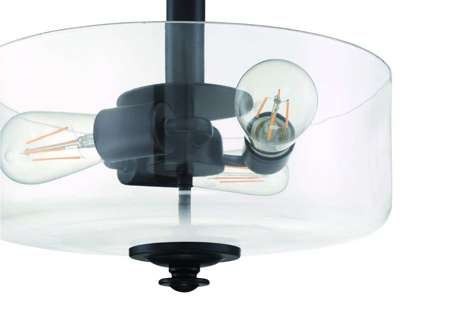 Dardyn 3-Light Convertible Semi-Flush Mount