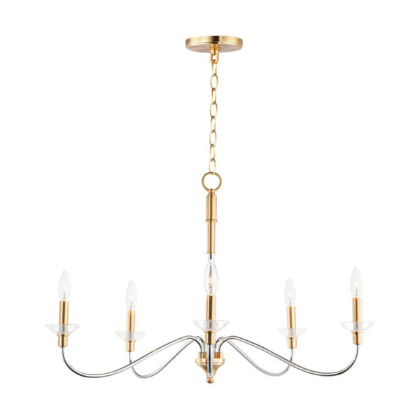 Maxim Lighting 25375CLPCSBR: 185625_1.jpg (Variant Image)