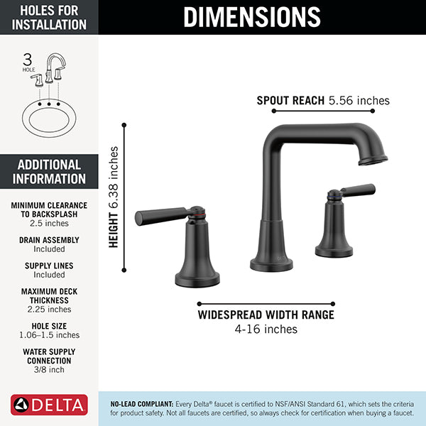 Delta 3536-BLMPU-DST